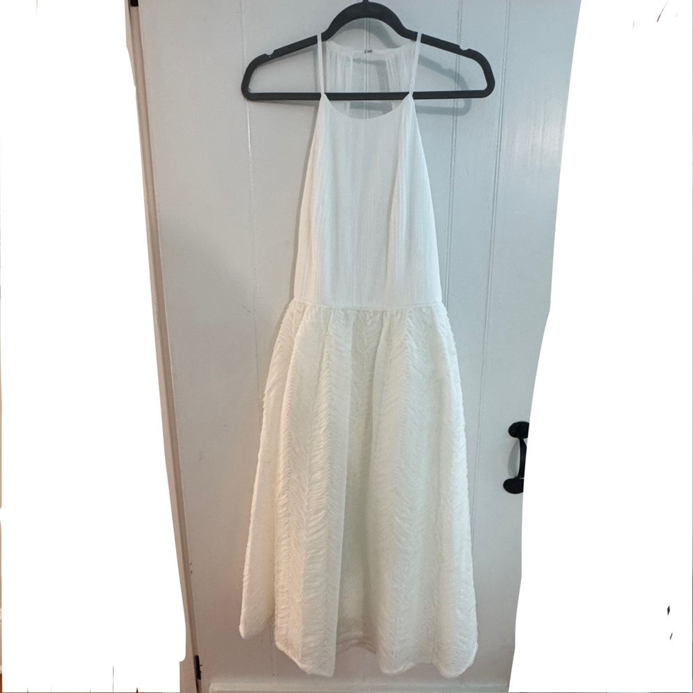 NWT Adrianna Papell White Formal Graduation/Wedding Dress